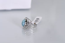 Load image into Gallery viewer, Sterling and Larimar ring