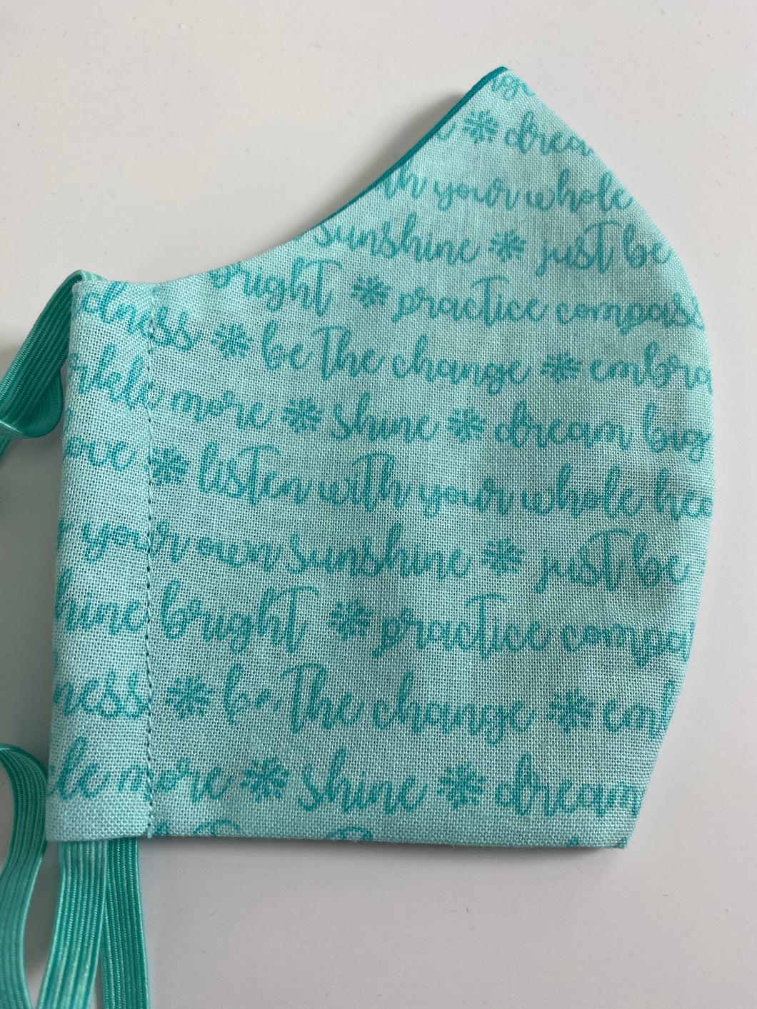Be the Change - Inspirational - face mask
